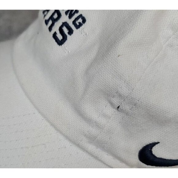 SOLD! NOT AVAIL! Brigham Young Cougars Strapback Dad Hat White Relaxfit RARE cap - Picture 4 of 11